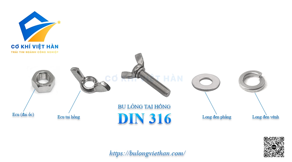 DIN316 phụ kiện