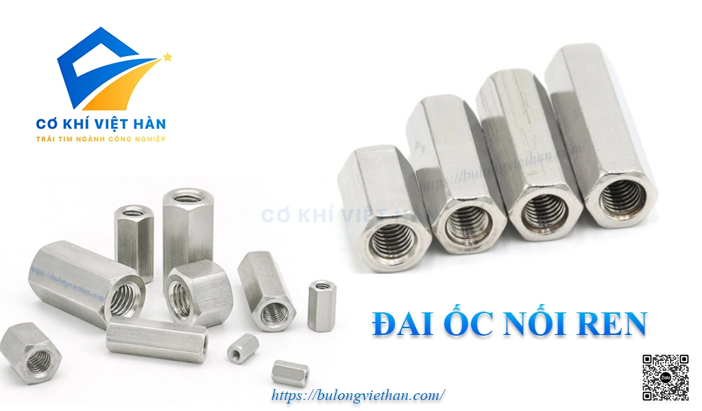 Đai ốc nối ren DIN 6334