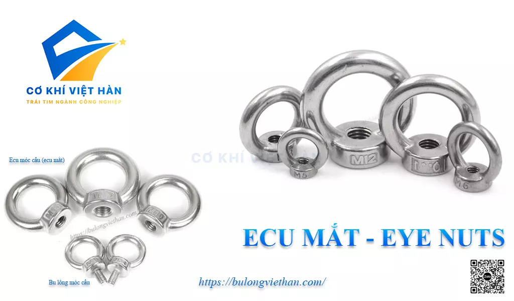 Ecu mắt inox 304