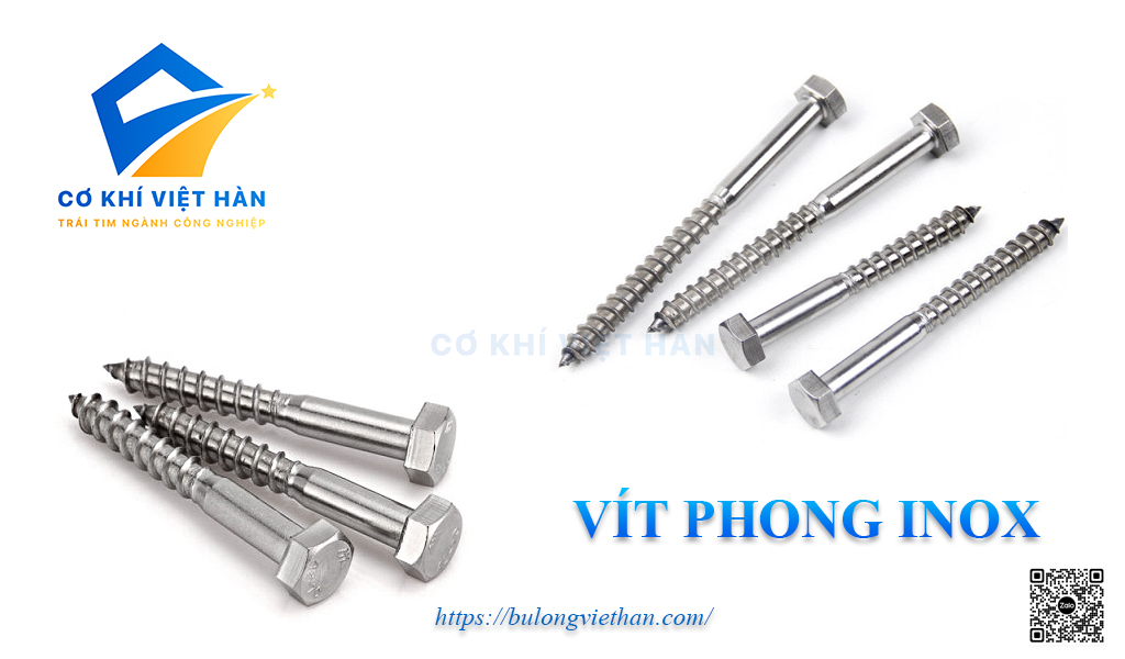 Vít phong inox 304