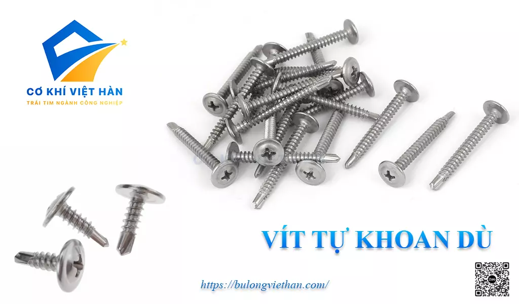 vít inox tự khoan dù