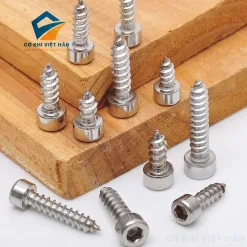 vít gỗ inox lục giác chìm