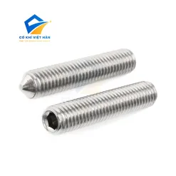 vít trí chìm đầu nhọn tiêu chuẩn din914 vật liệu inox 304, inox 201