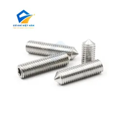 vít trí chìm đầu nhọn tiêu chuẩn din914 vật liệu inox 304, inox 201