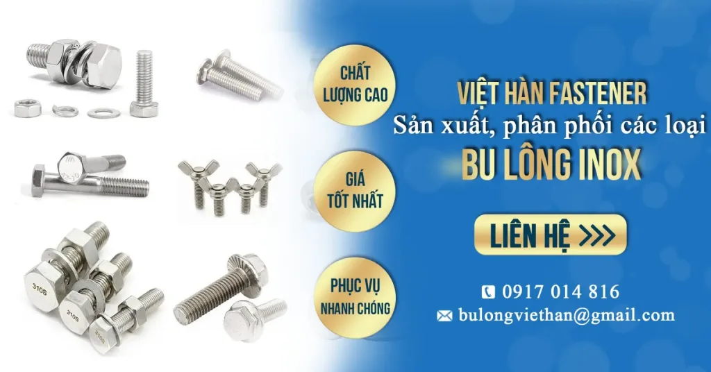 Bu Lông Inox Cơ Khí Việt Hàn