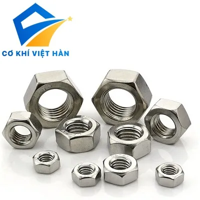 Đai Ốc Lục Giác Inox DIN 934 (Hex Nut)