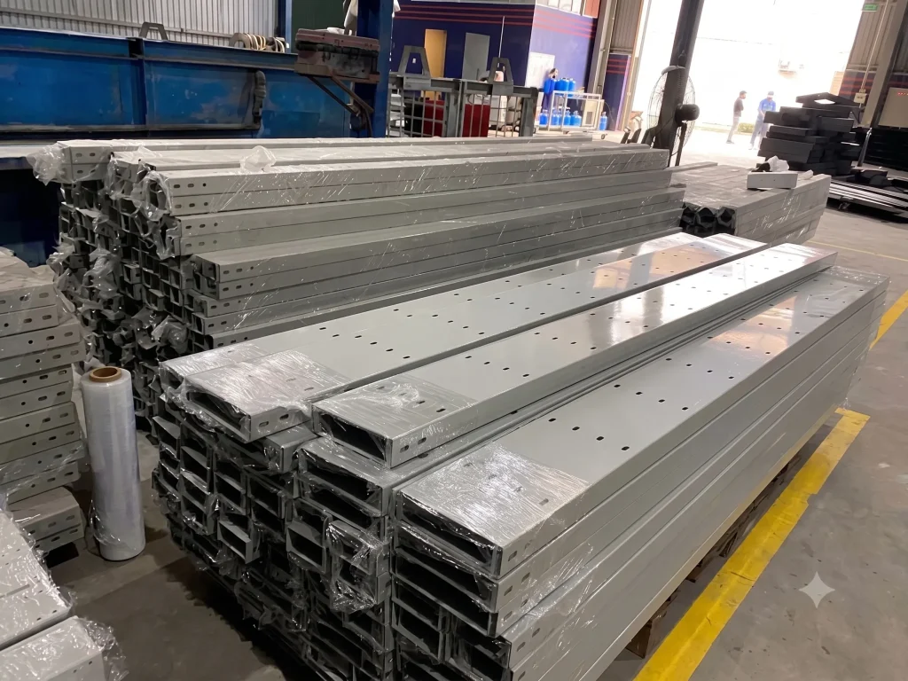 Khay Cáp Điện (Mạ Kẽm Điện Phân & Nhúng Nóng)