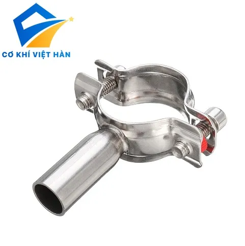 Đai Ôm Ống Inox Có Chân (Kẹp Ống Inox)