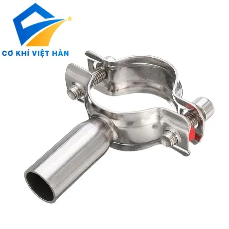 Đai Ôm Ống Inox Có Chân (Kẹp Ống Inox)