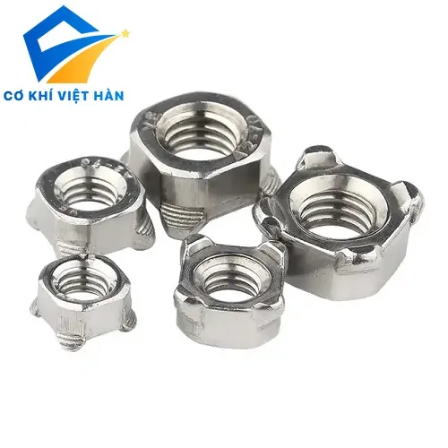 Đai Ốc Hàn 4 Chân DIN 928 (Square Weld Nut)