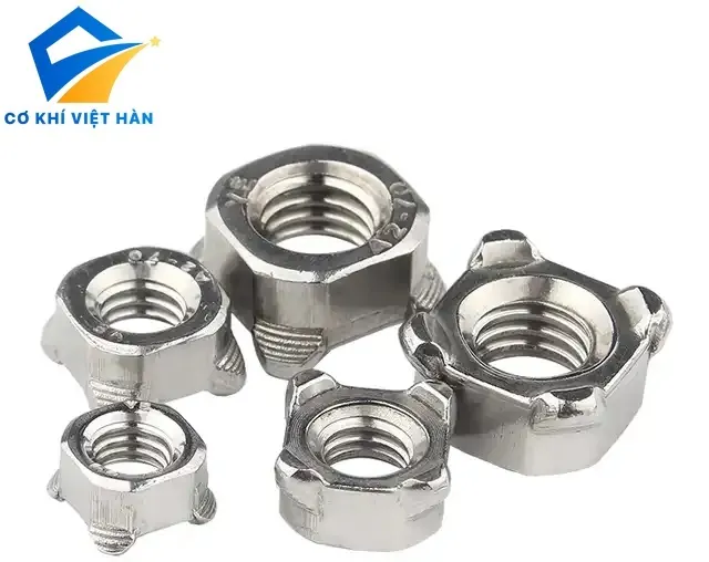 Đai Ốc Hàn 4 Chân DIN 928 (Square Weld Nut)