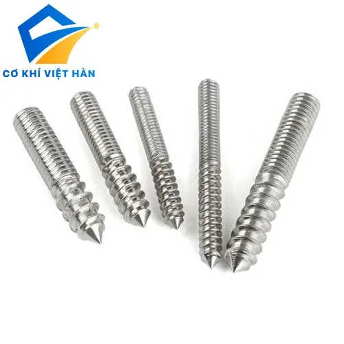 Vít Gỗ Đầu Lục Giác Thân Bu Lông Inox