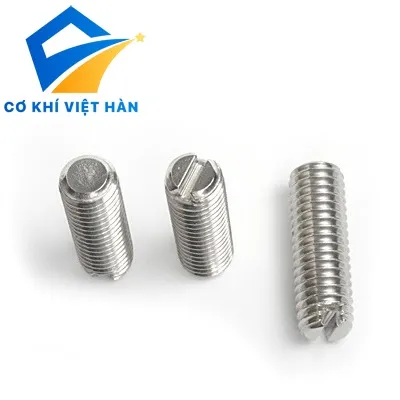Vít Trí Xẻ Rãnh Đầu Bằng Inox (DIN 551)