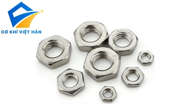 Đai Ốc Lục Giác Mỏng Inox DIN 439B