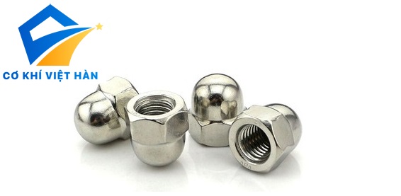 ĐAI ỐC MŨ (TÁN BẦU) INOX DIN 1587